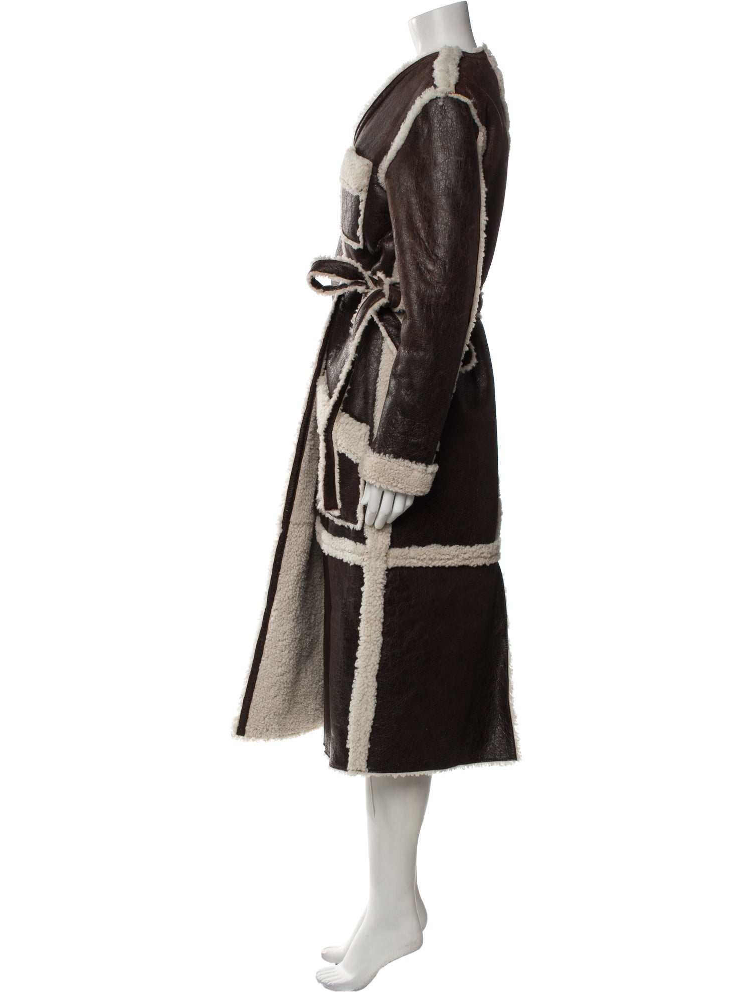 MM6 Maison Margiela 2021 Lamb Leather Coat