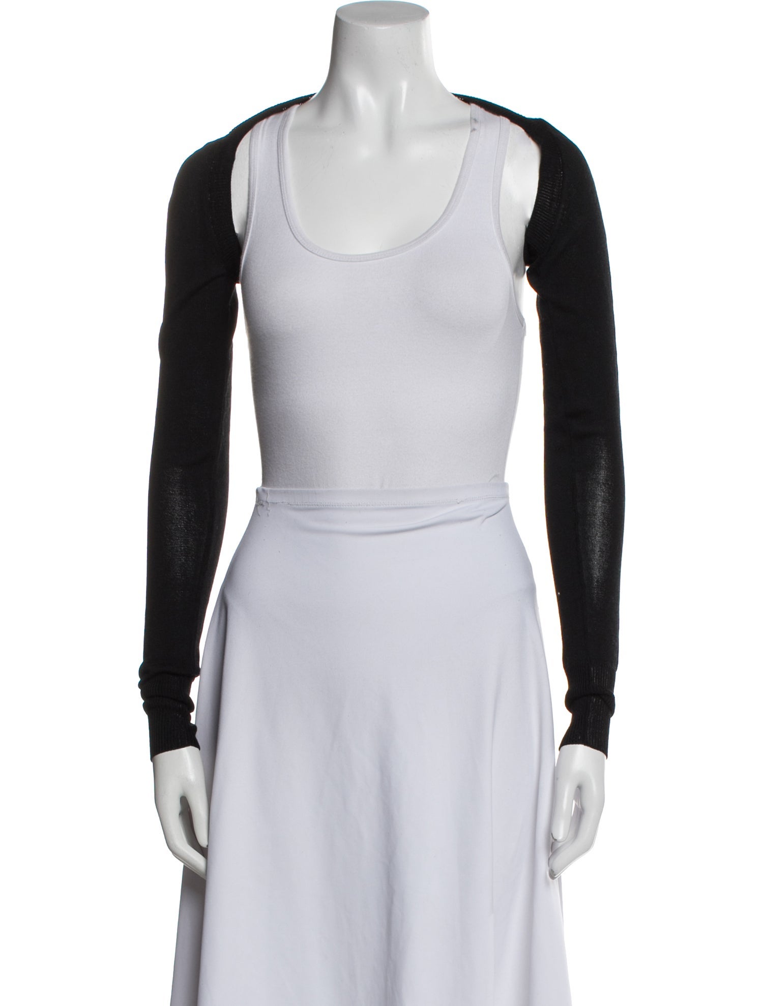 Maison Margiela 2014 Scoop Neck Crop Top