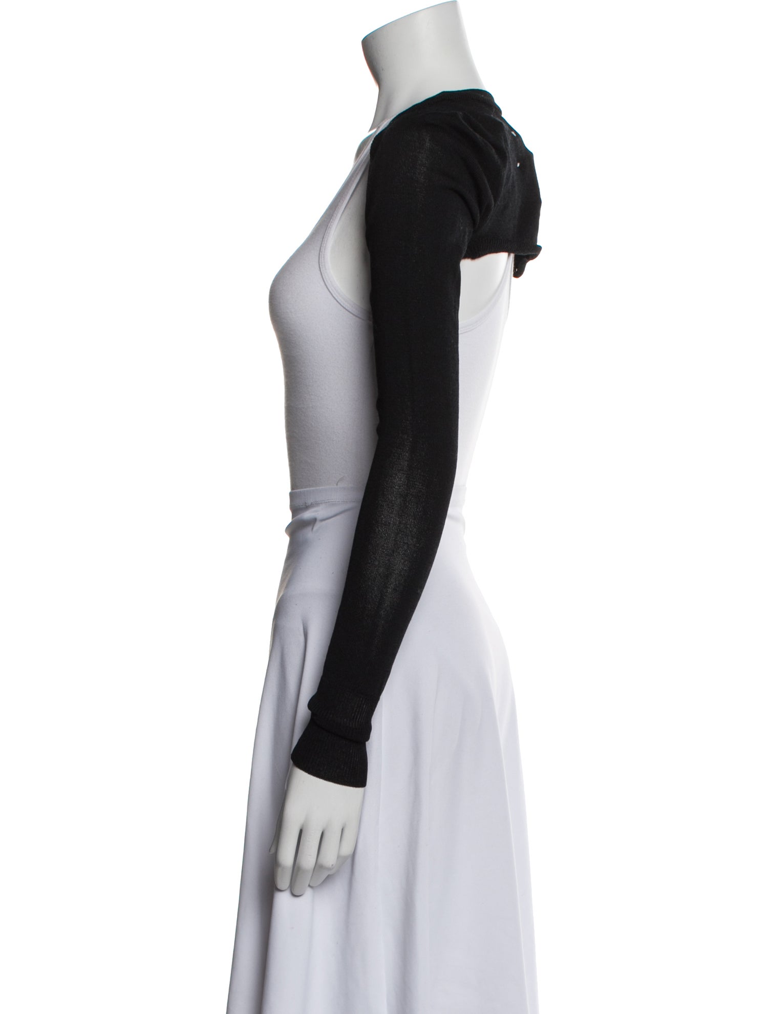 Maison Margiela 2014 Scoop Neck Crop Top