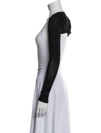 Maison Margiela 2014 Scoop Neck Crop Top