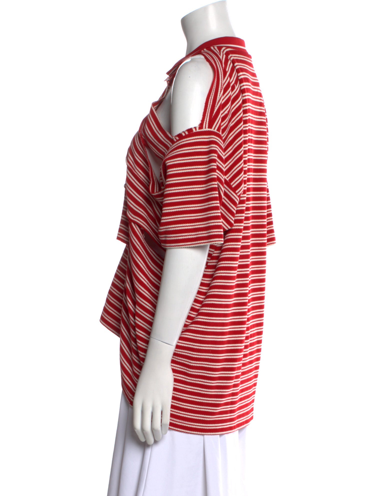 Maison Margiela 2017 Striped Polo