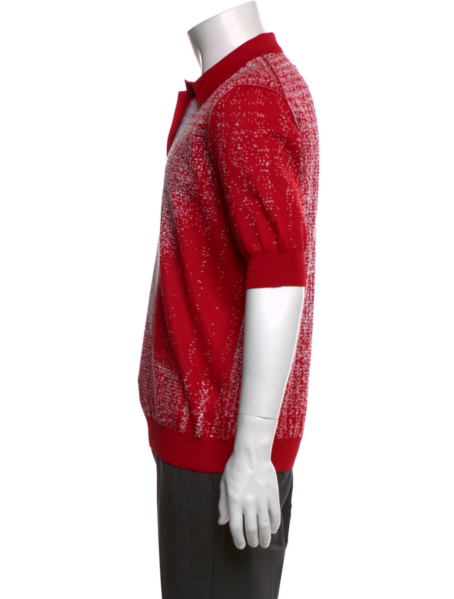 Maison Margiela 2017 Printed Polo Sweater