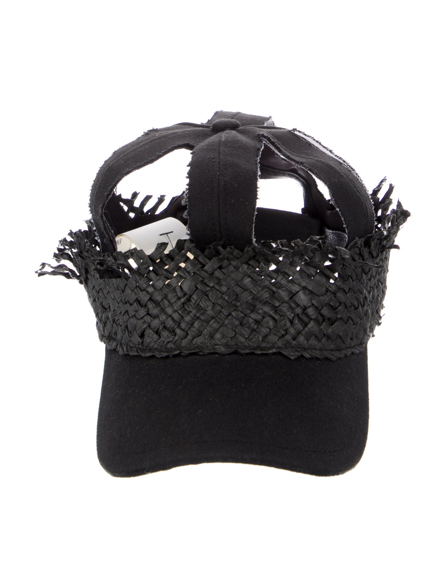 Maison Margiela Deconstructed Raffia Hat