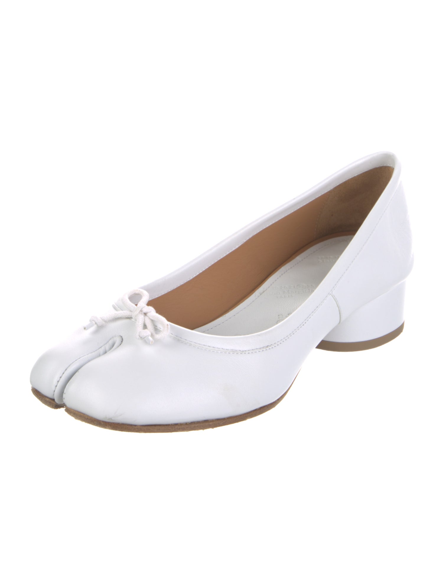 Maison Margiela Tabi Leather Ballet Flats