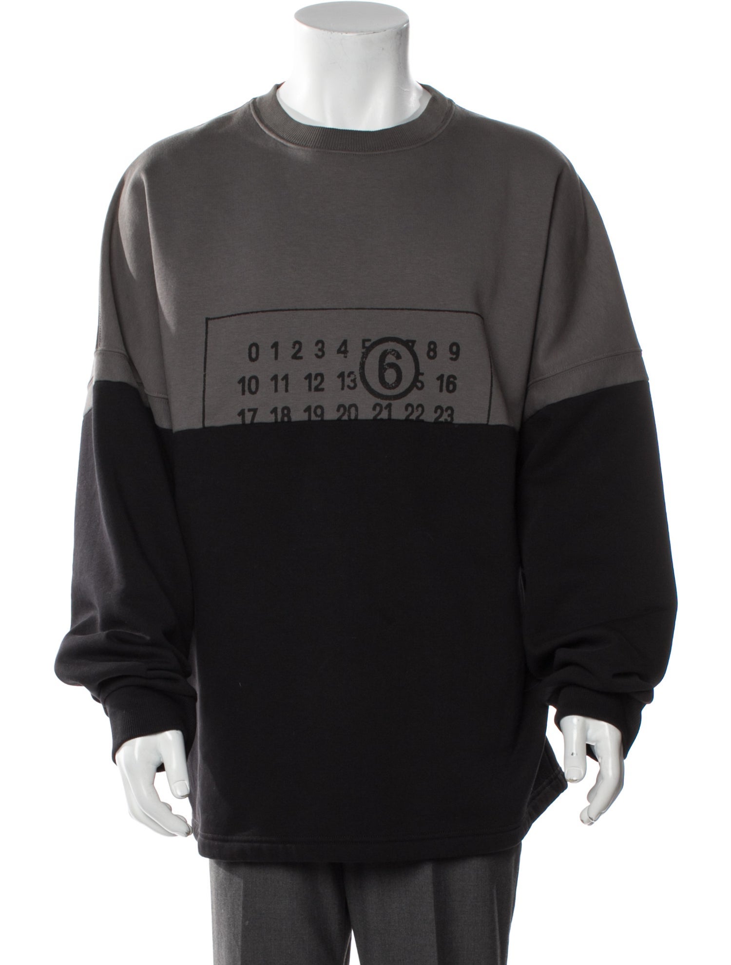 Maison Margiela 2022 Graphic Print Sweatshirt