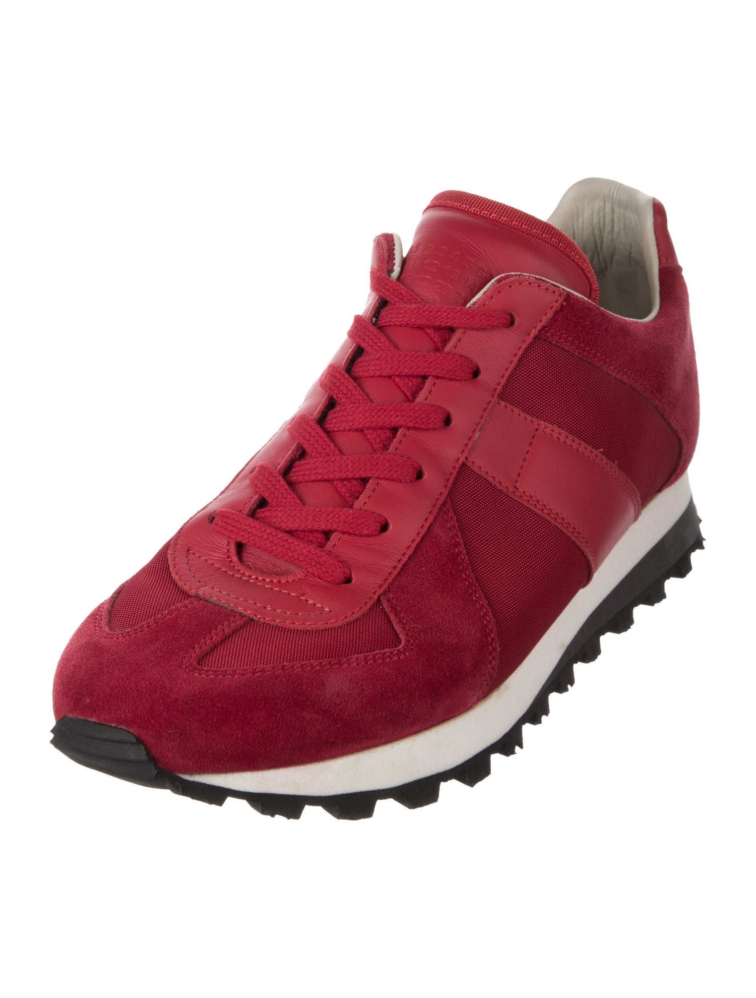 Maison Margiela Suede Athletic Sneakers