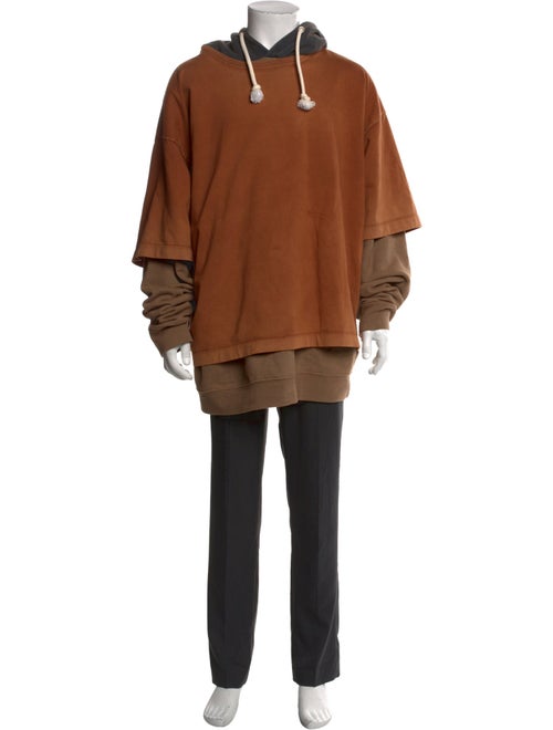 Maison Margiela 2019 Colorblock Pattern Hoodie