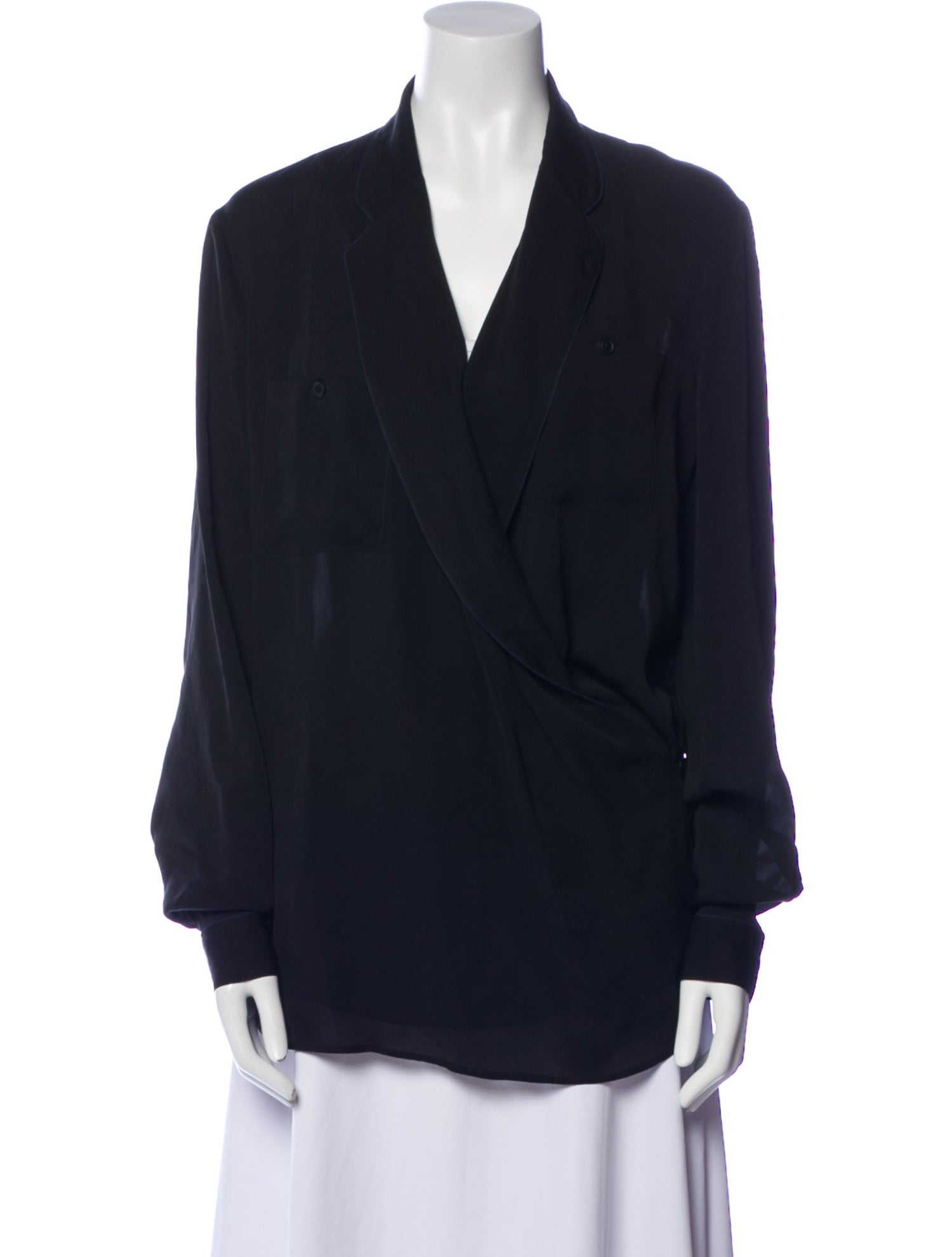 Maison Margiela 2018 Silk Blouse