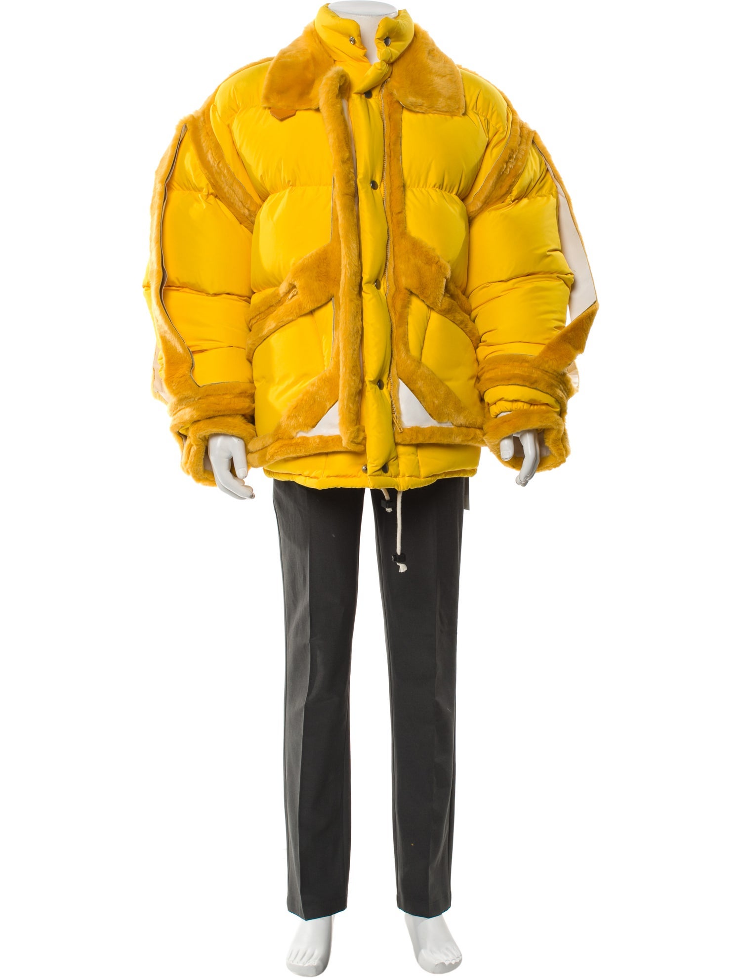 Maison Margiela 2018 Decortique Oversized Down Parka w/ Tags