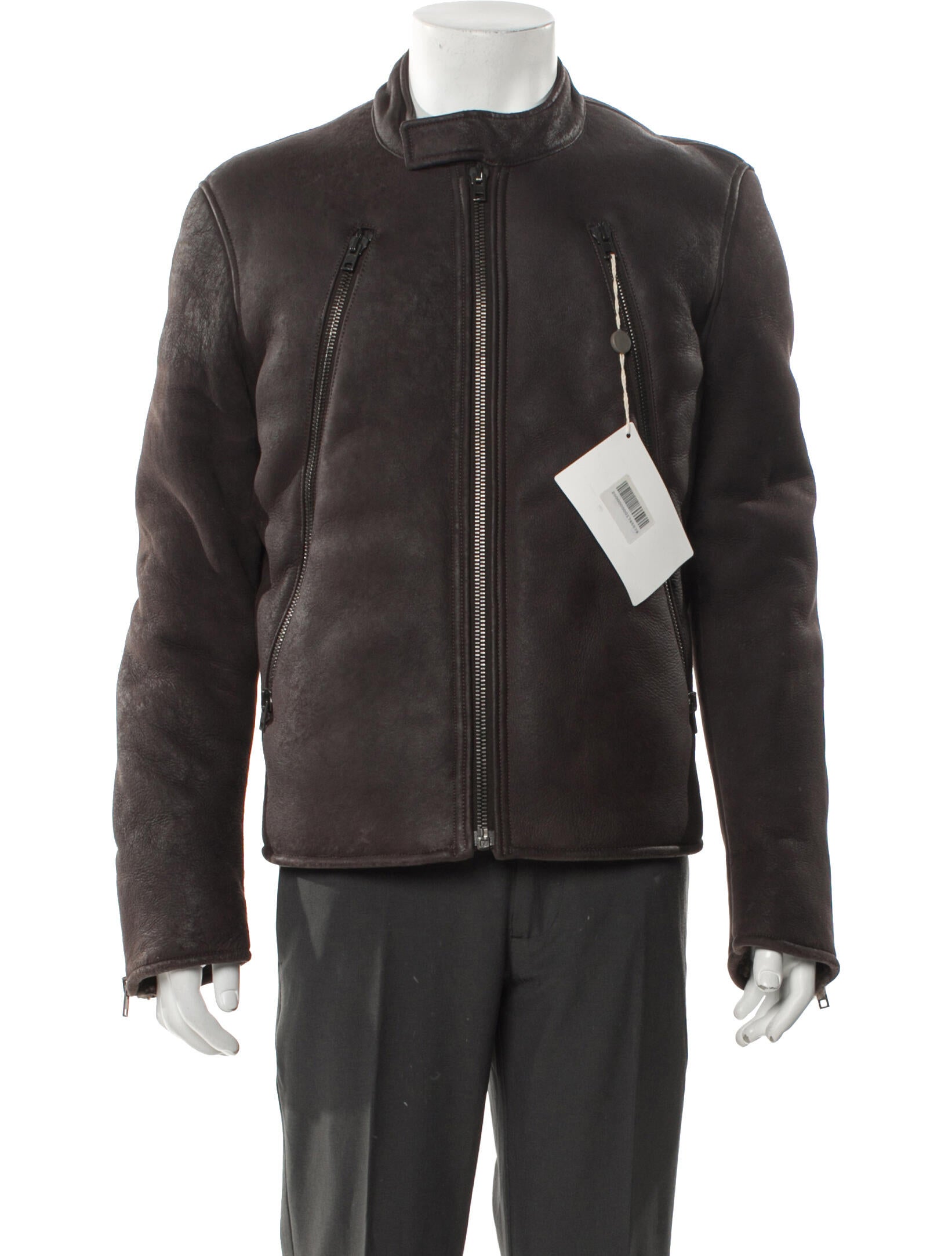 Maison Martin Margiela 2014 Shearling Moto Jacket