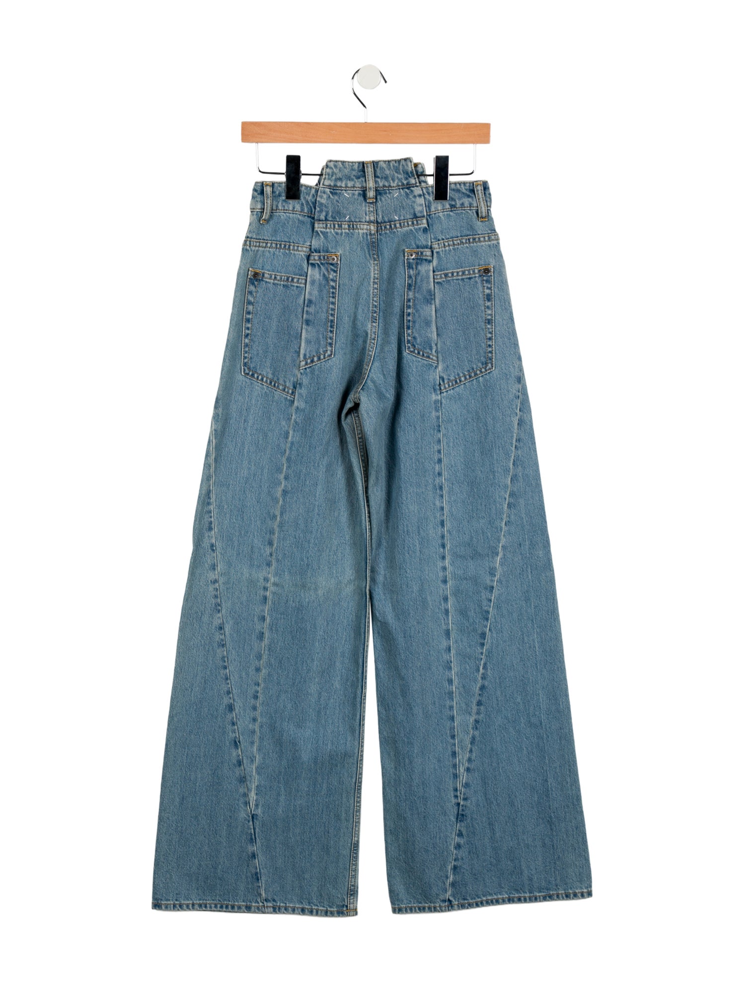 Maison Margiela 2022 Wide Leg Jeans w/ Tags