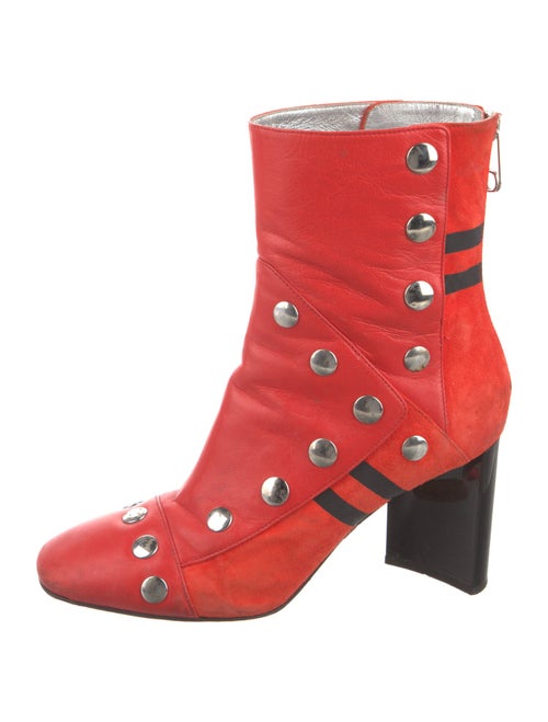 Maison Margiela Leather Lace-Up Boots