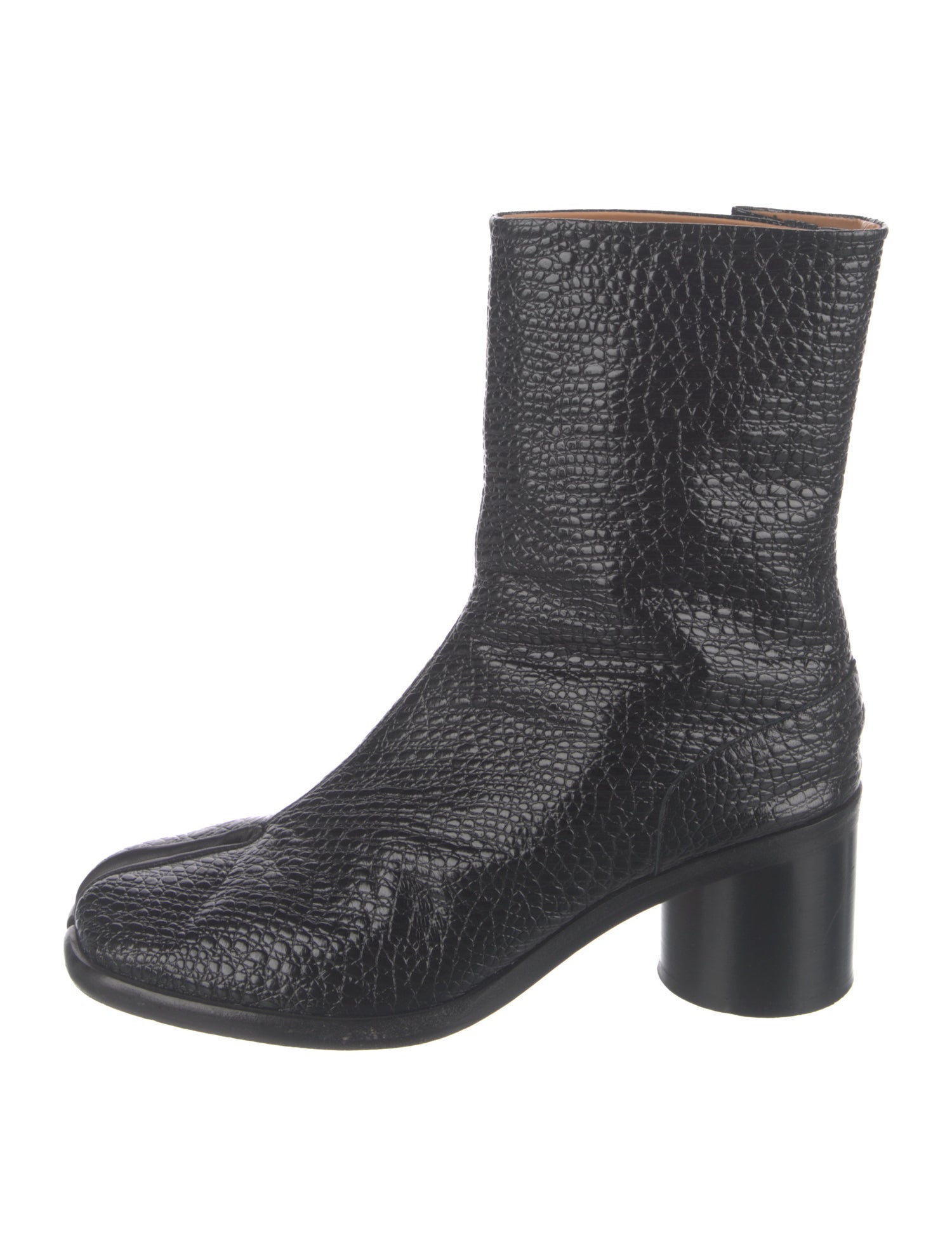 Maison Margiela Embossed Leather Boots