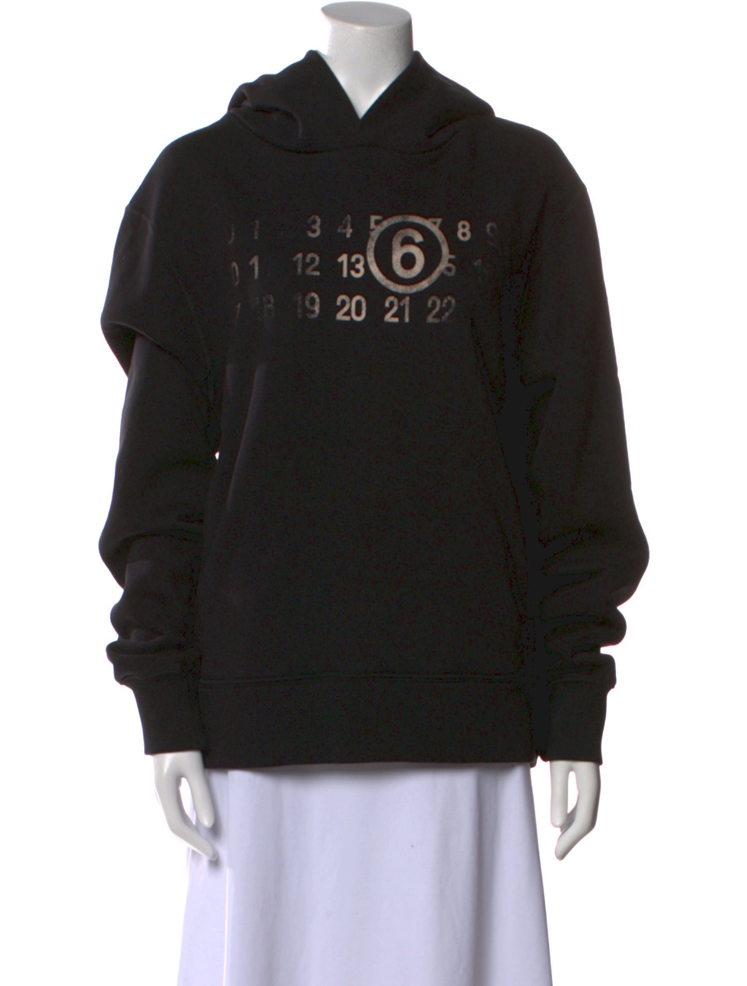 Maison Margiela Graphic Print Crew Neck Sweatshirt