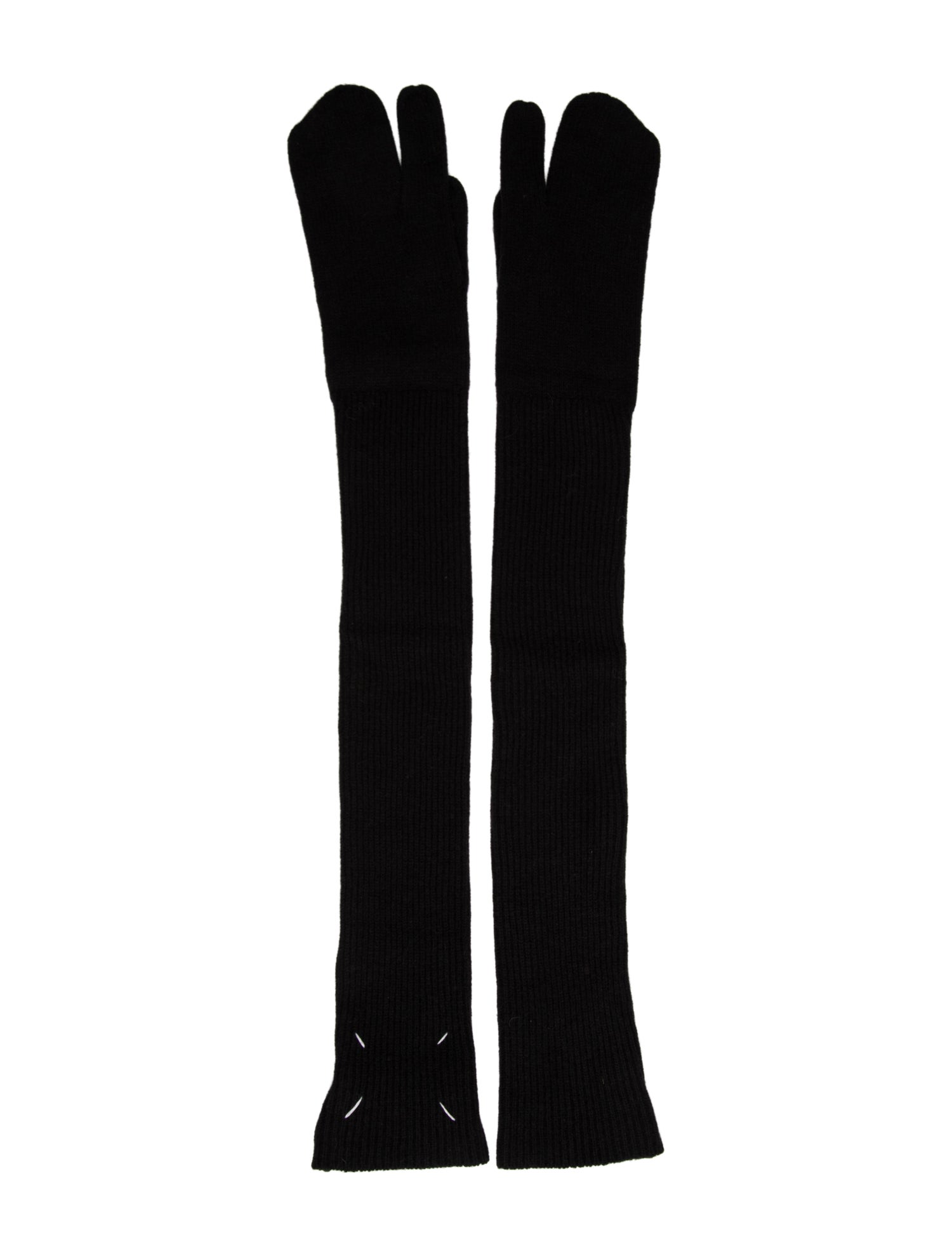 Maison Martin Margiela Vintage 2008 Long Knit Tabi Gloves