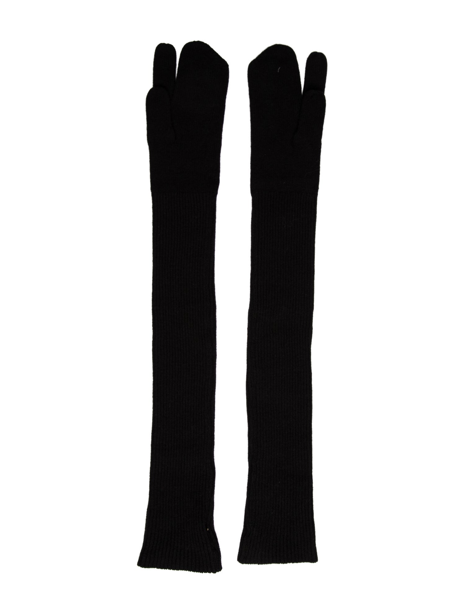 Maison Martin Margiela Vintage 2008 Long Knit Tabi Gloves