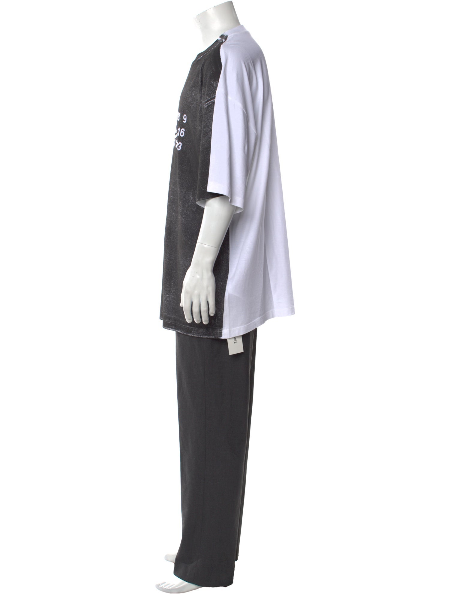 MM6 Maison Margiela Graphic Print Crew Neck T-Shirt