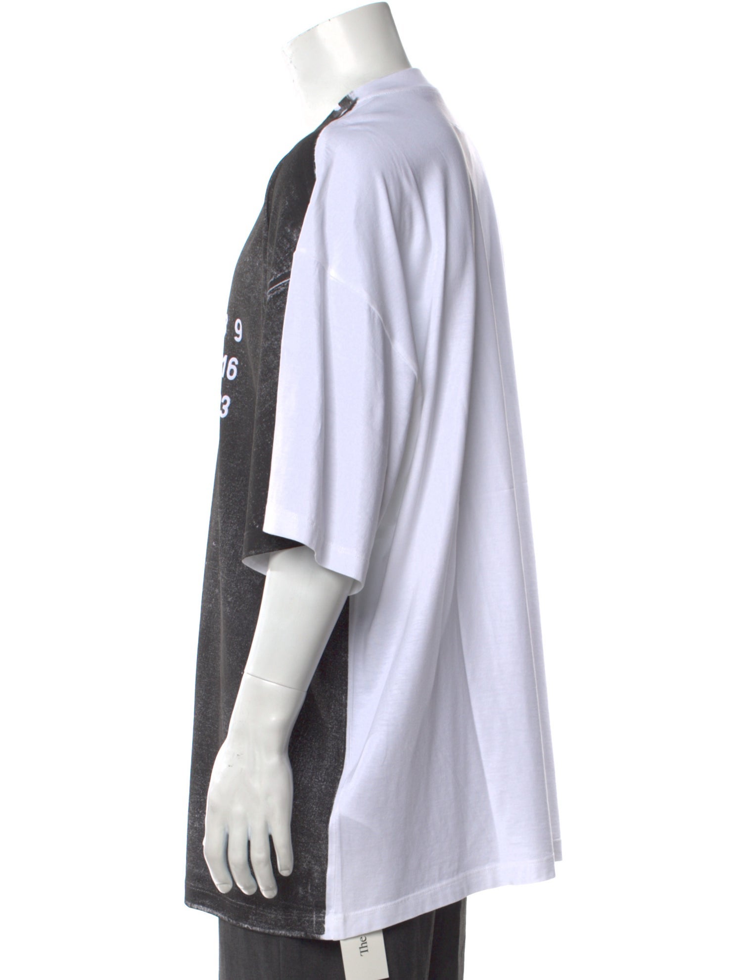 MM6 Maison Margiela Graphic Print Crew Neck T-Shirt