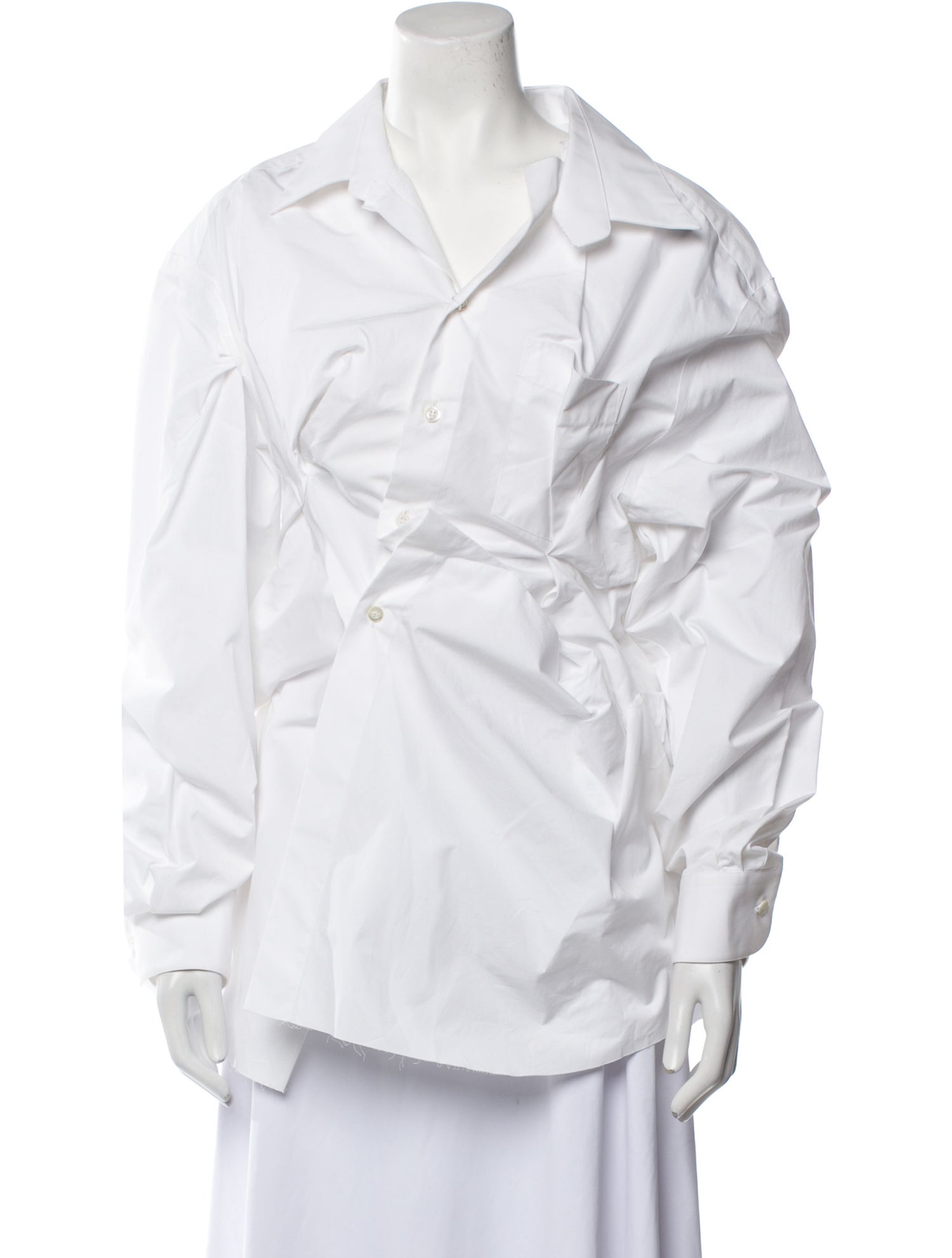 Maison Margiela 2024 Long Sleeve Button-Up Top