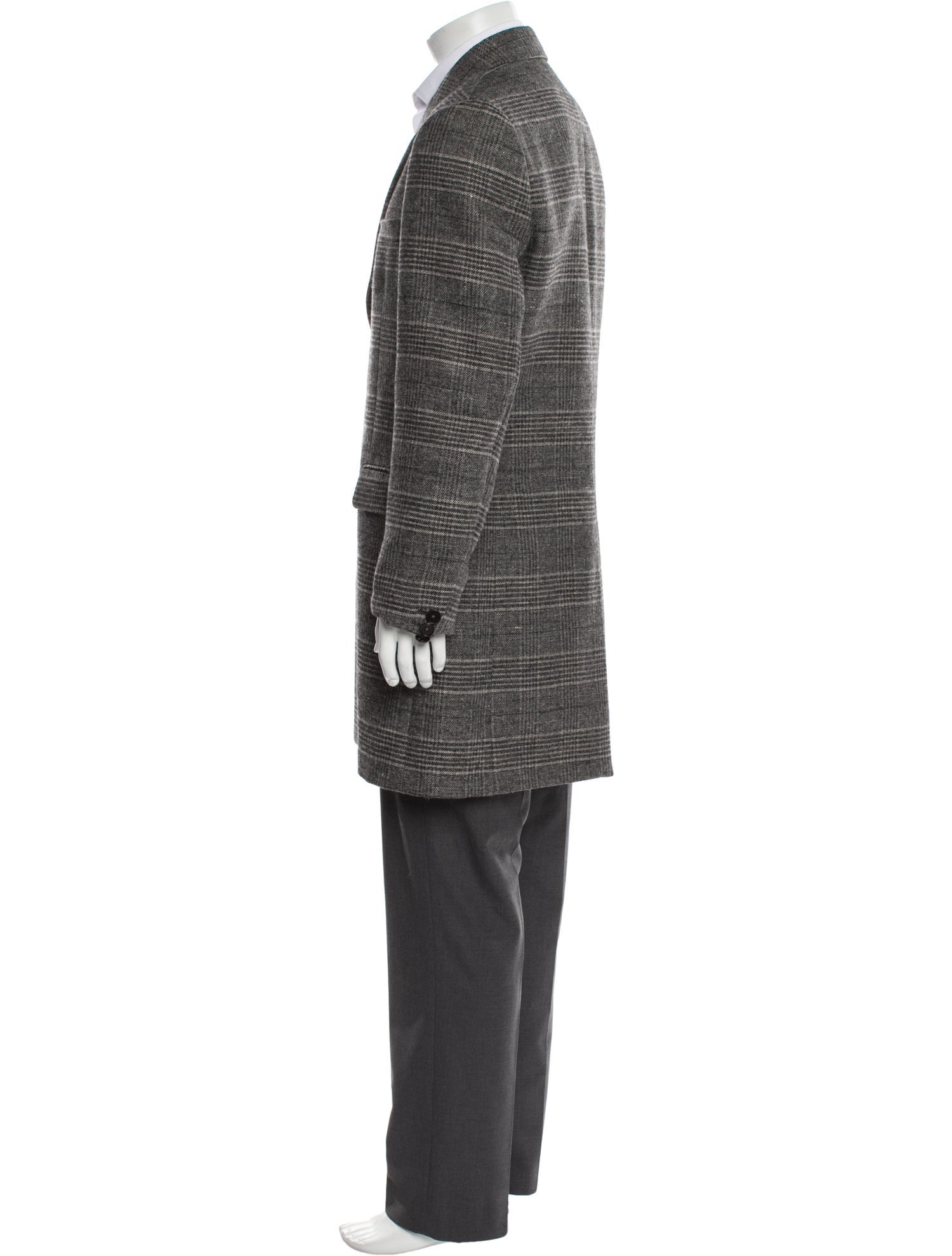 Maison Margiela 2014 Houndstooth Print Overcoat w/ Tags