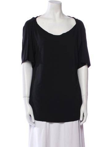Maison Martin Margiela Tops 2014 Scoop Neck T-Shirt Us2, It38 | XS
