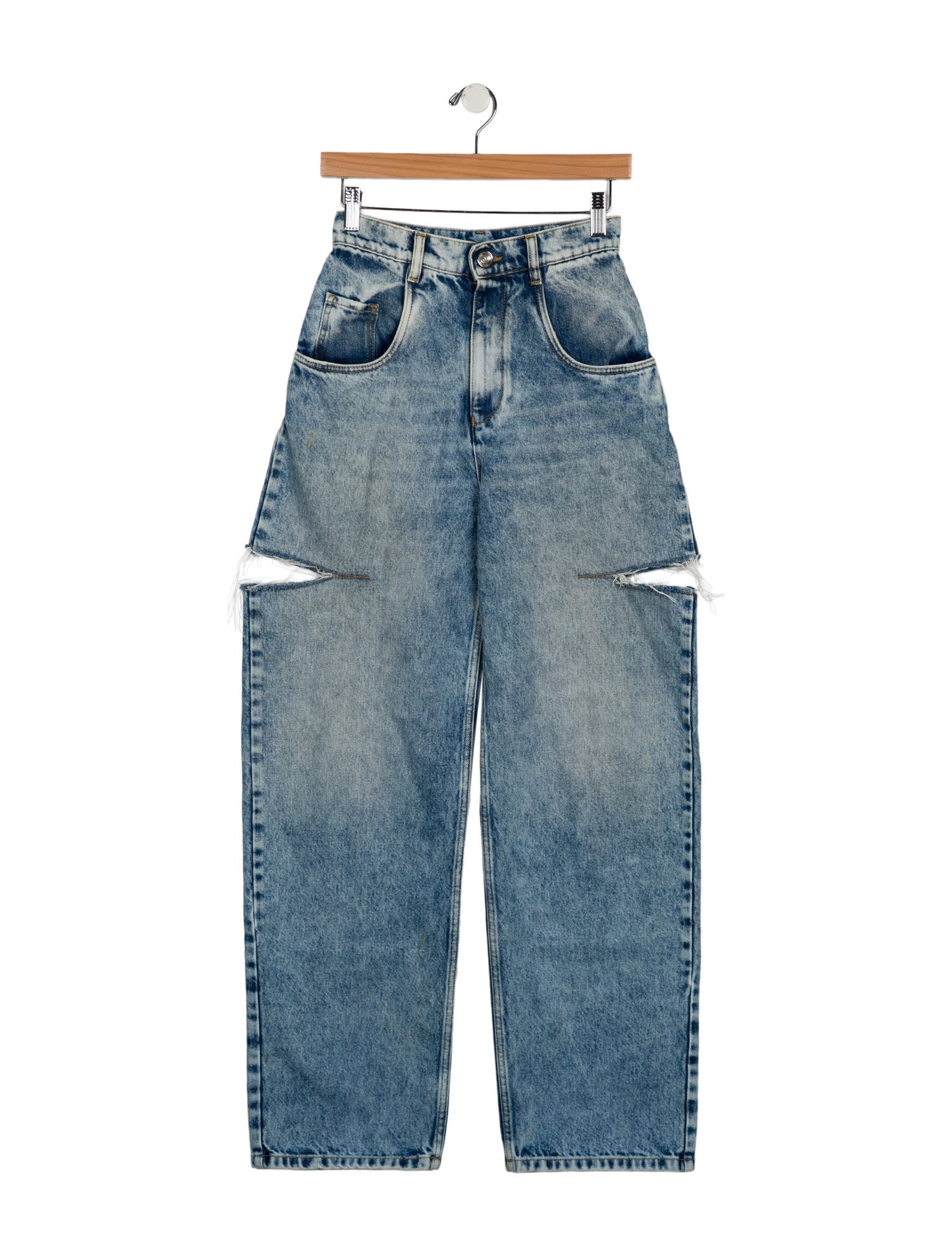 Maison Margiela High-Rise Wide Leg Jeans