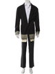 Maison Margiela 2024 Raw-Edge Trim Blazer