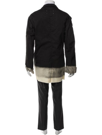 Maison Margiela 2024 Raw-Edge Trim Blazer