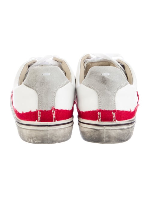 Maison Margiela Canvas Colorblock Pattern Sneakers