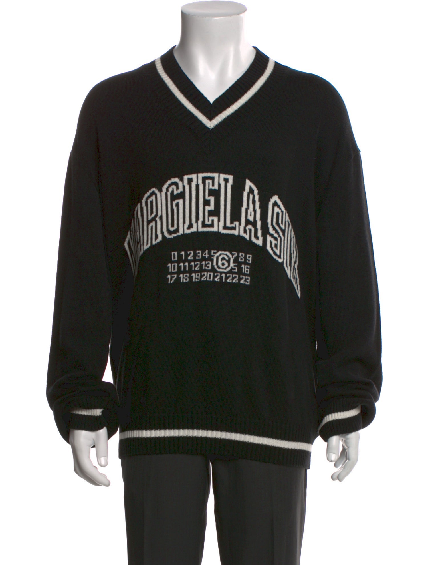 MM6 Maison Margiela 2025 Graphic Print Pullover