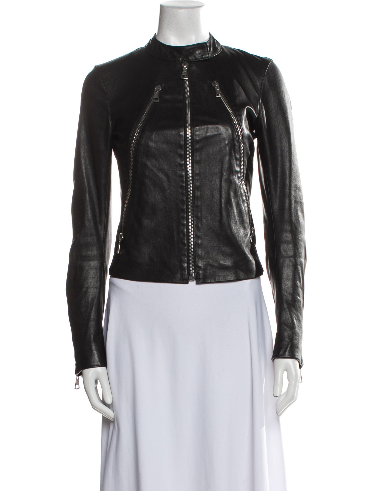 Maison Martin Margiela 2011 Lamb Leather Biker Jacket