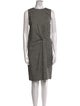 Maison Margiela Bateau Neckline Knee-Length Dress