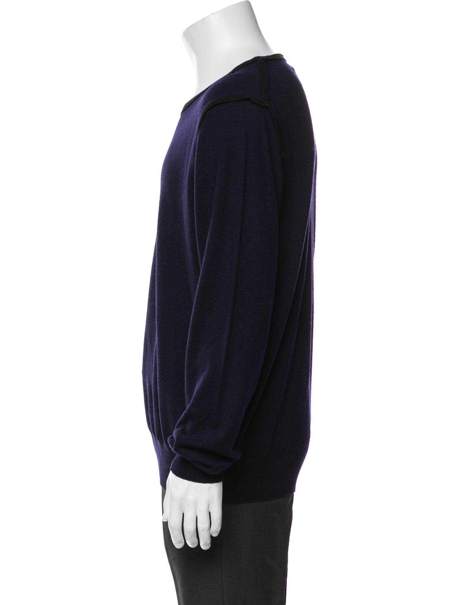 Maison Margiela Scoop Neck Long Sleeve Pullover