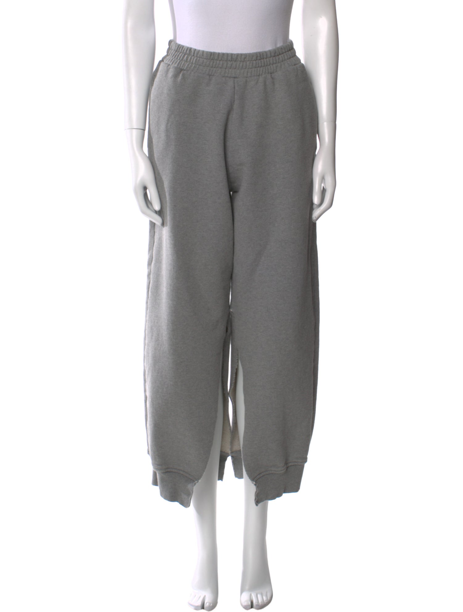MM6 Maison Margiela 2020 Raw-Edge Trim Sweatpants