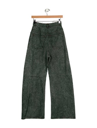 MM6 Maison Margiela 2024 Wide Leg Jeans