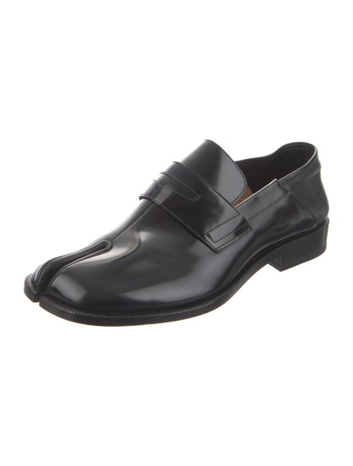 Maison Margiela Leather Tassel Accents Loafers