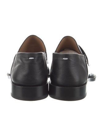Maison Margiela Leather Tassel Accents Loafers