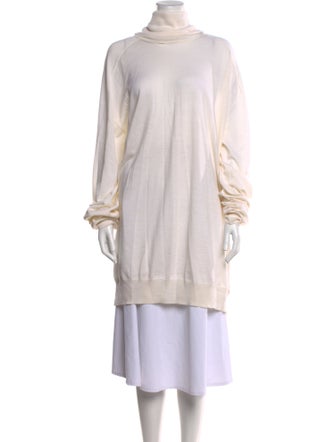 Maison Margiela Virgin Wool Turtleneck Tunic