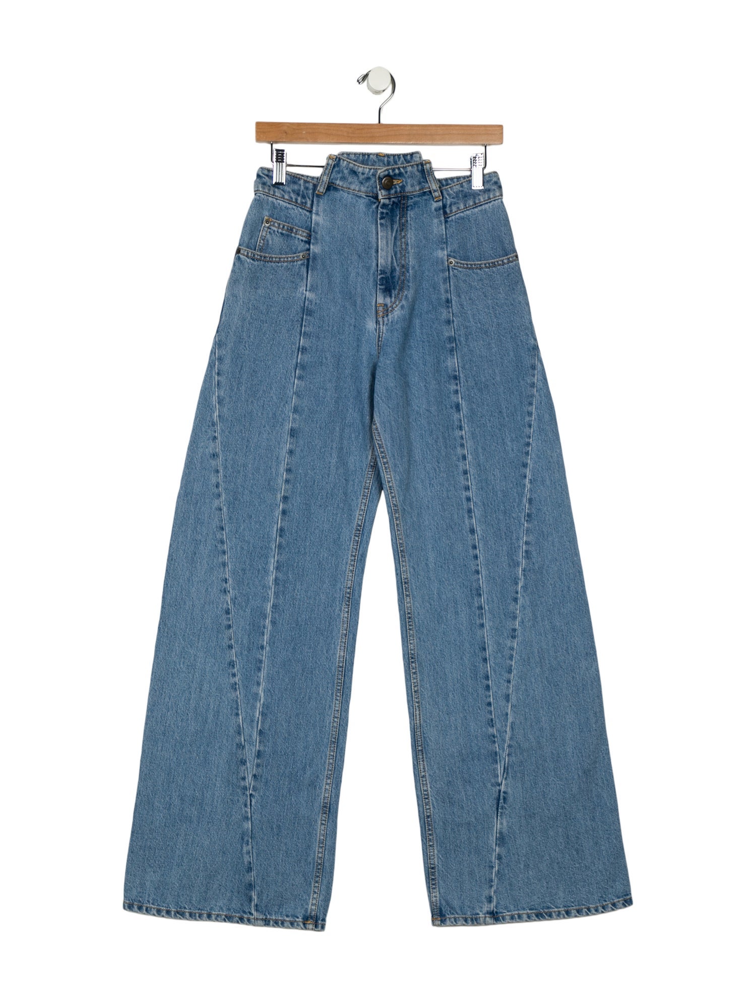 Maison Margiela High-Rise Wide Leg Jeans
