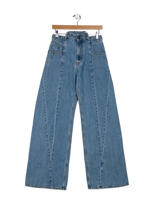 Maison Margiela High-Rise Wide Leg Jeans