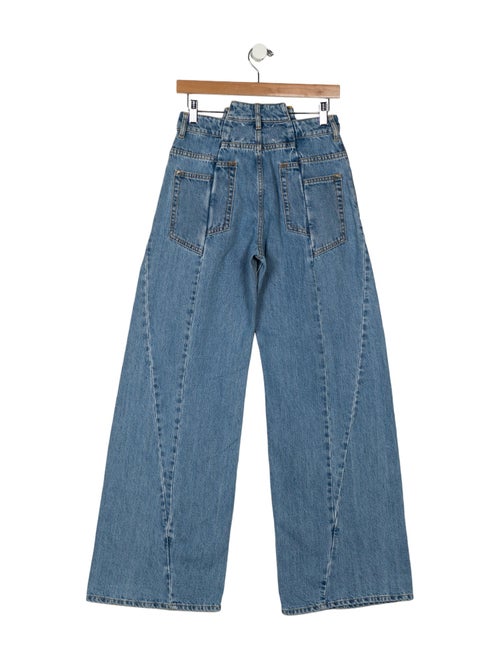 Maison Margiela High-Rise Wide Leg Jeans