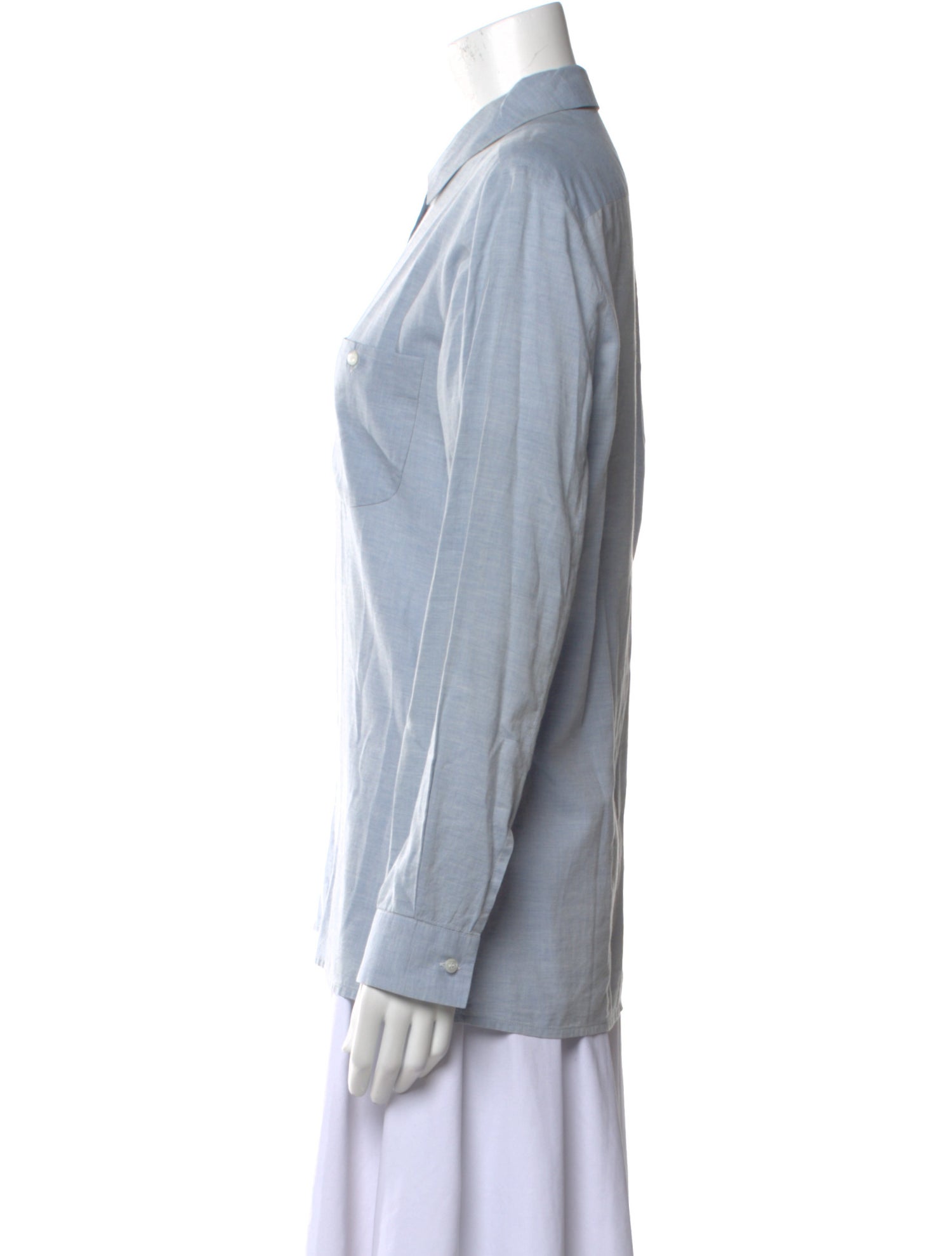 MM6 Maison Margiela Long Sleeve Button-Up Top