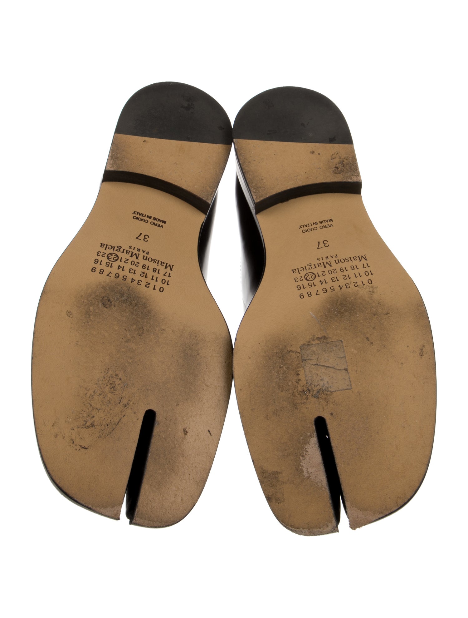 Maison Margiela Patent Leather Mary Jane Flats