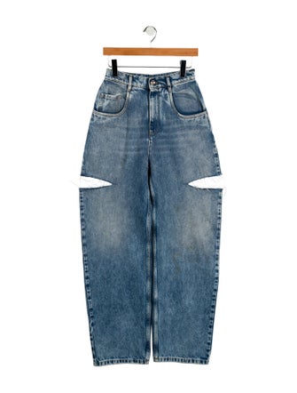 Maison Margiela 2021 Wide Leg Jeans