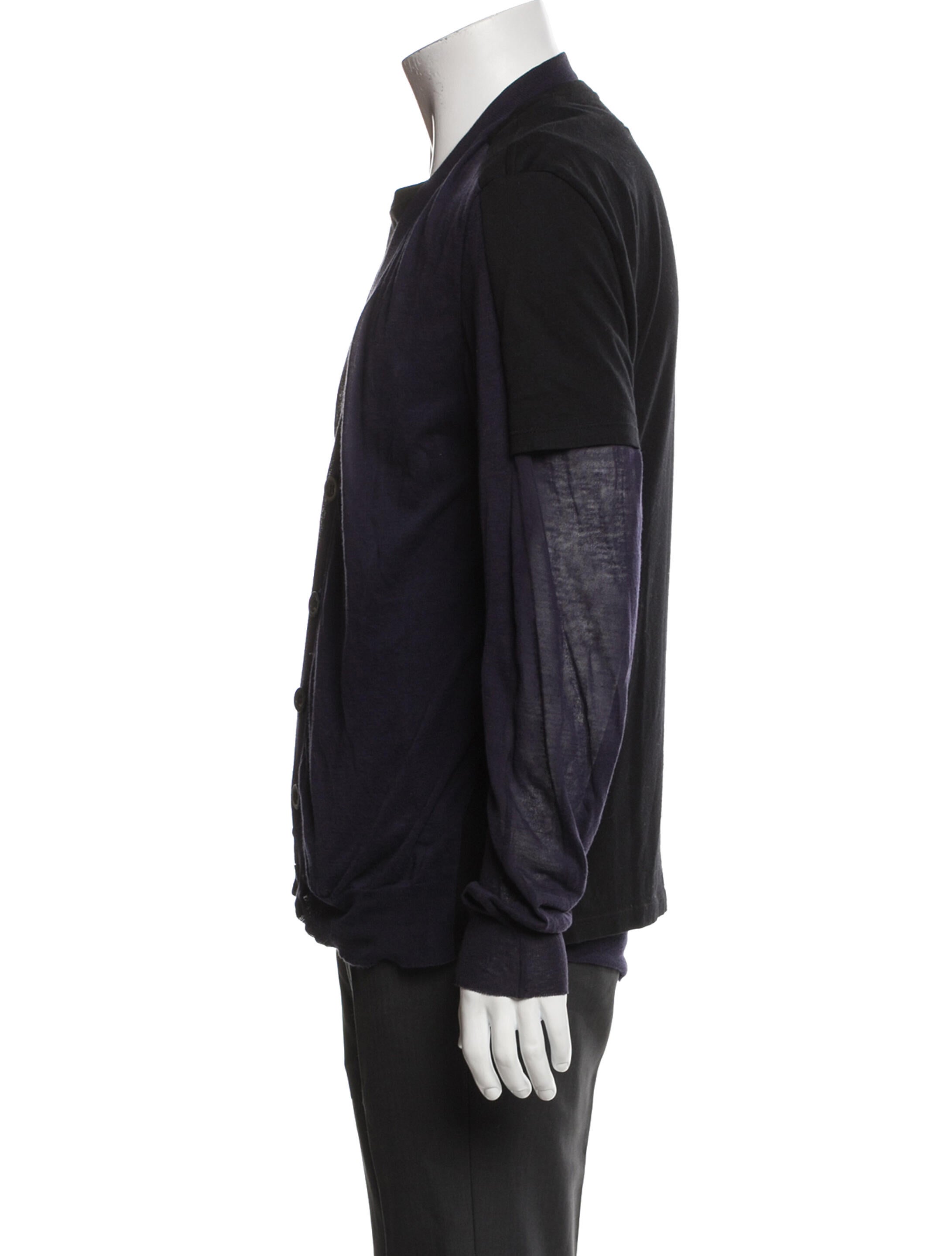 Maison Margiela 2013 Graphic Print Cardigan