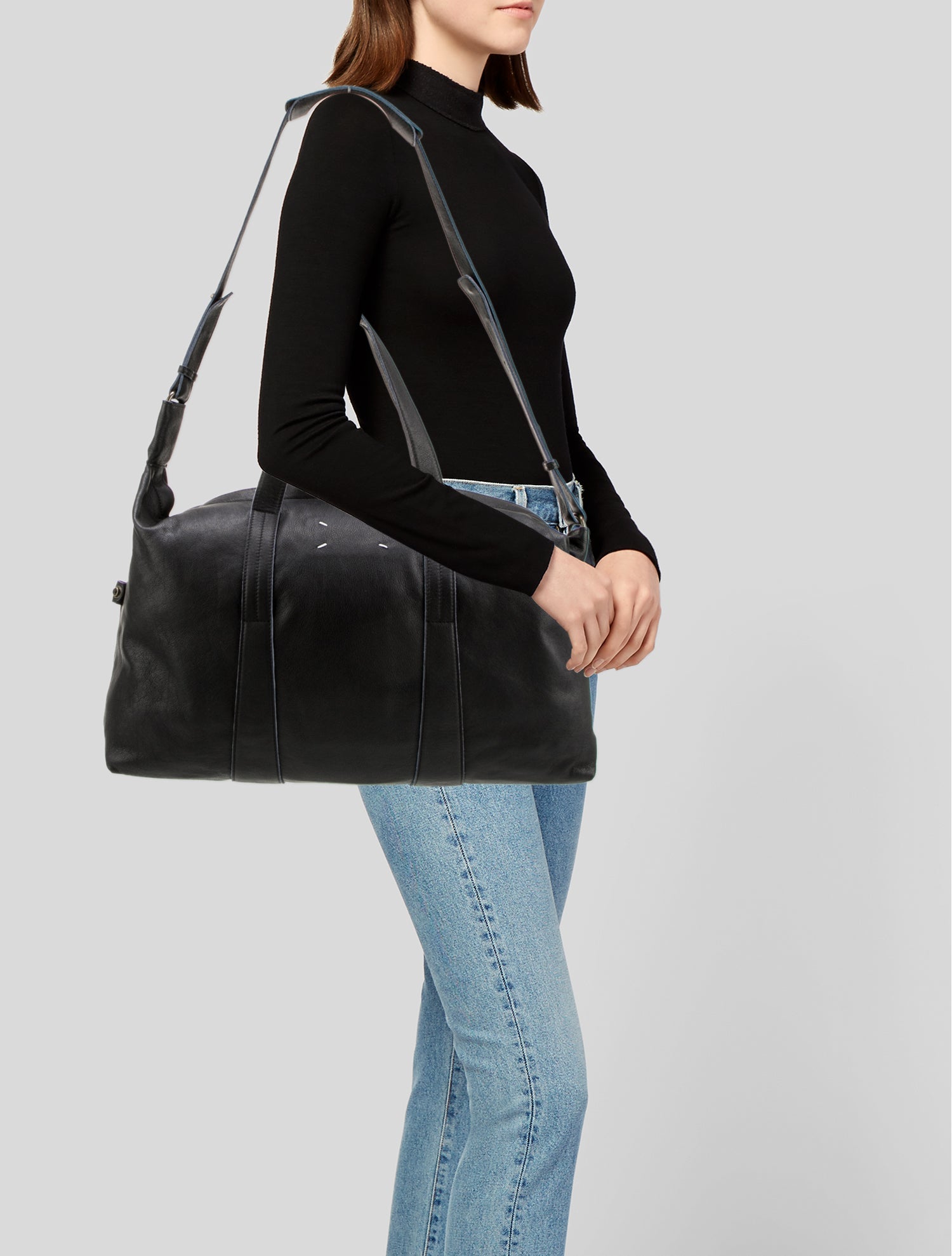 Maison Margiela Leather Weekender Bag w/ Tags