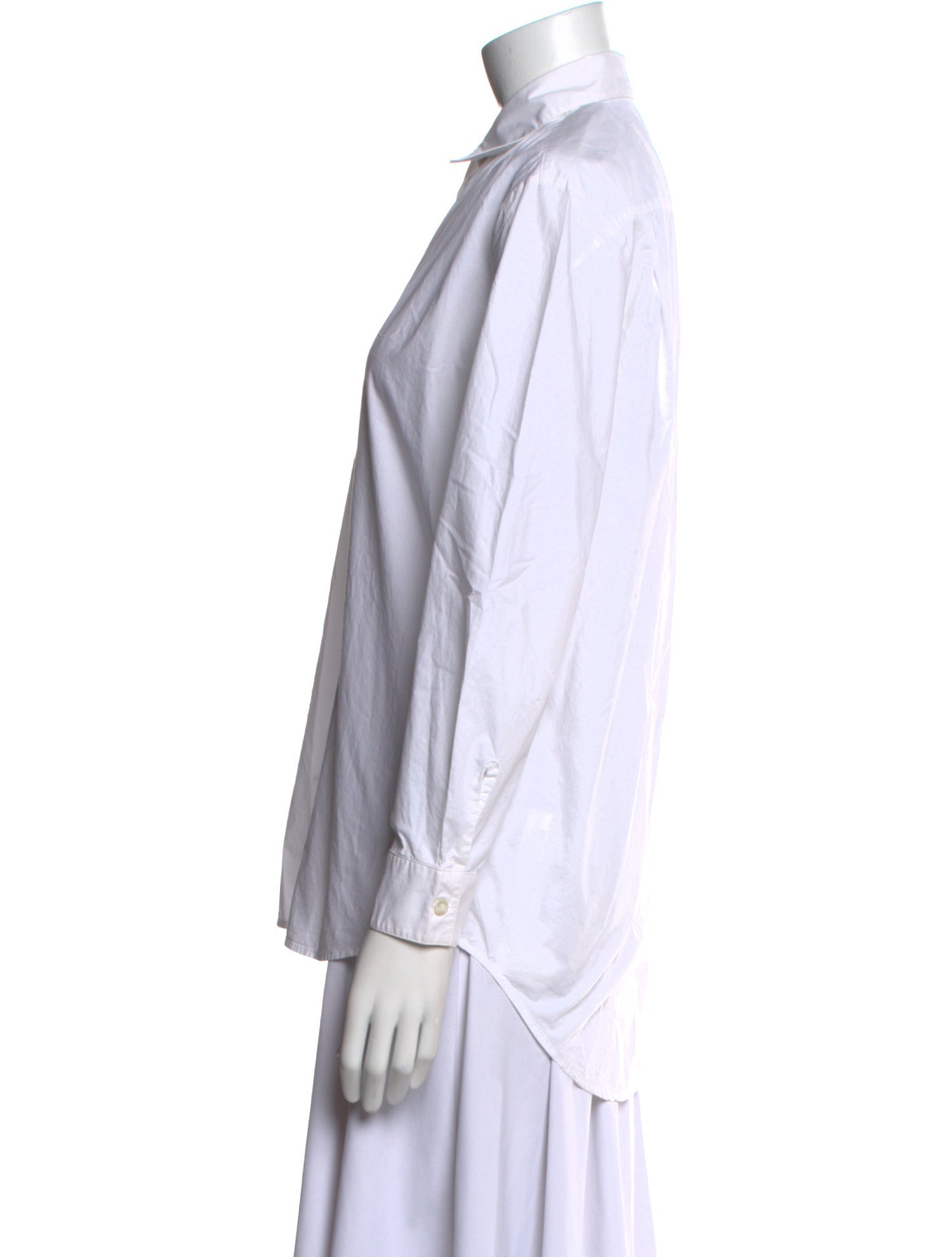 MM6 Maison Margiela Long Sleeve Button-Up Top