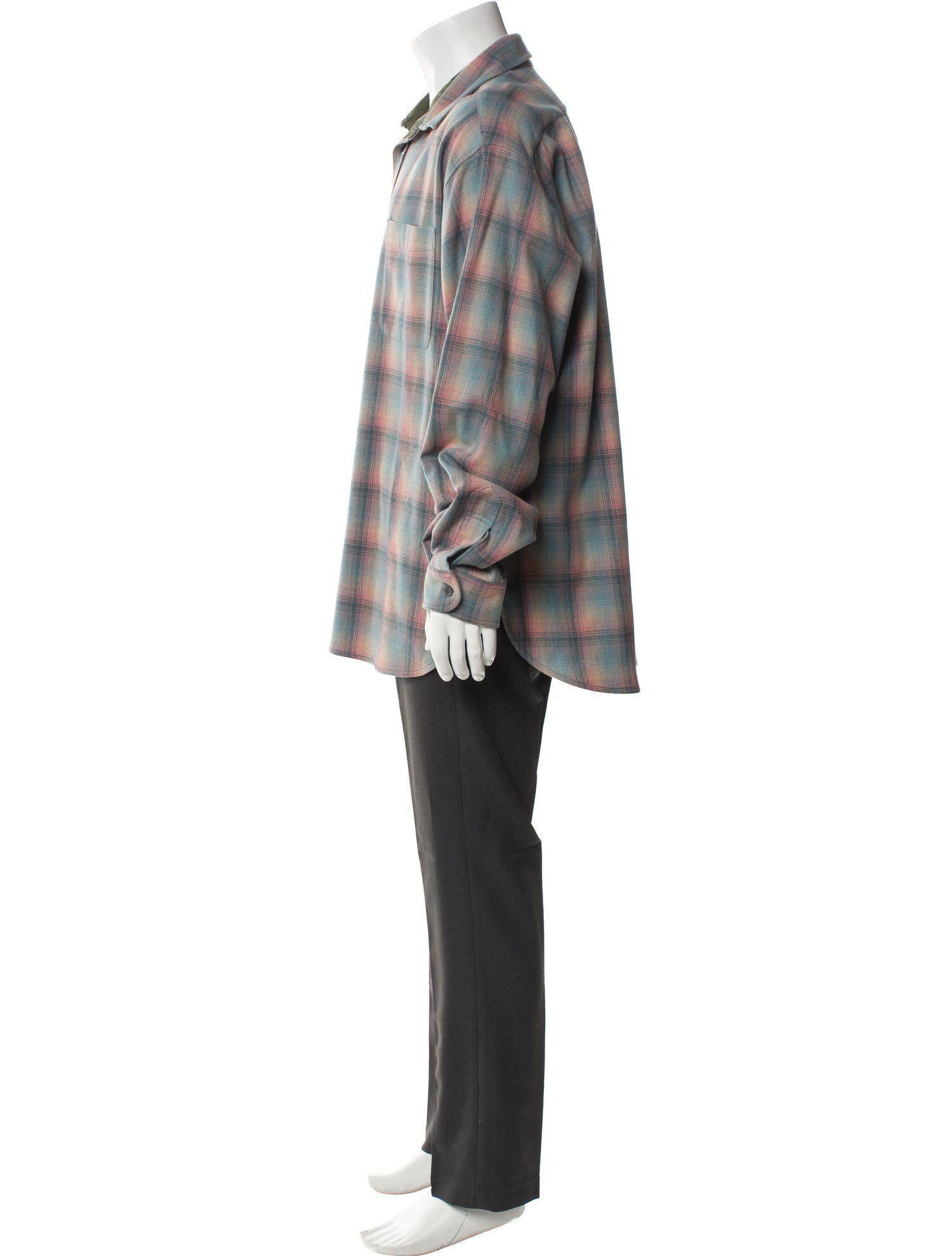 Maison Margiela 2023 x Pendleton Flannel Print Shirt