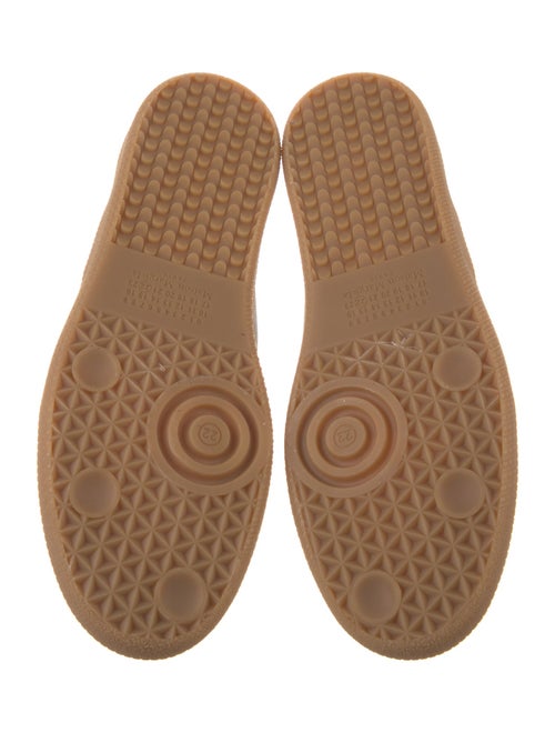 Maison Margiela Leather Colorblock Pattern Sneakers