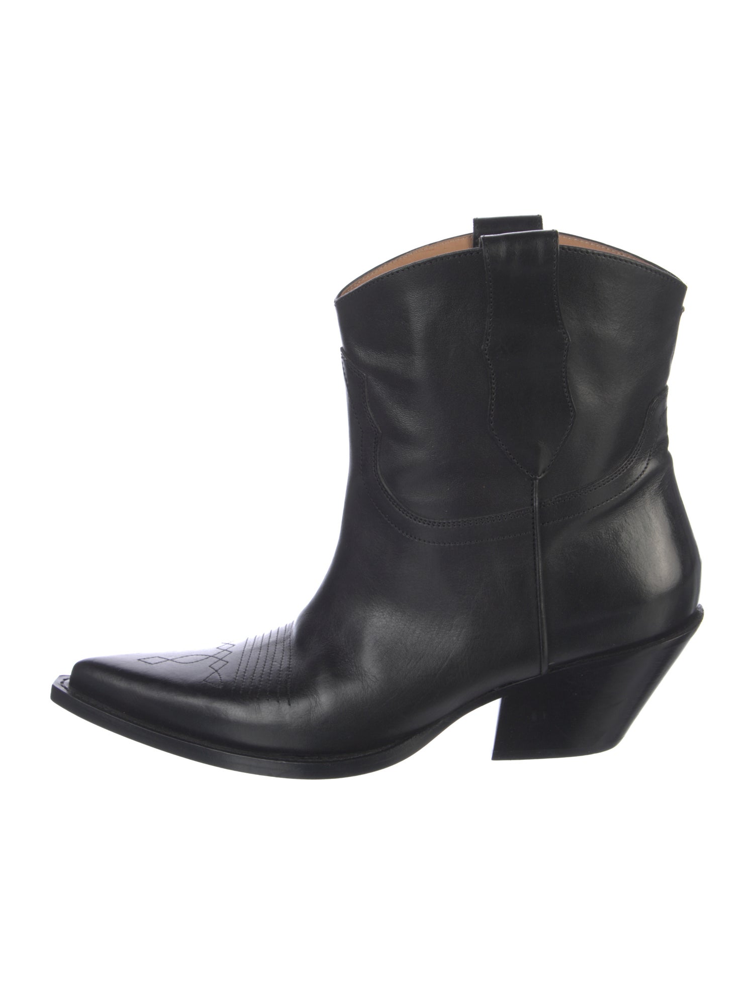 Maison Margiela Leather Western Boots